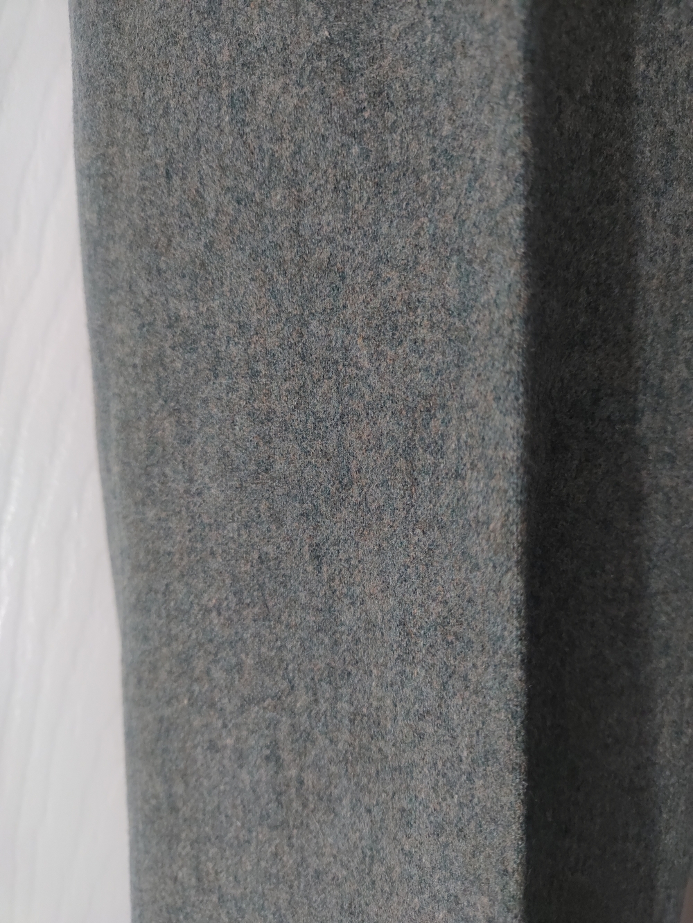 Wool Men's Dress Pants in Olive Green - Picture 2 of 3